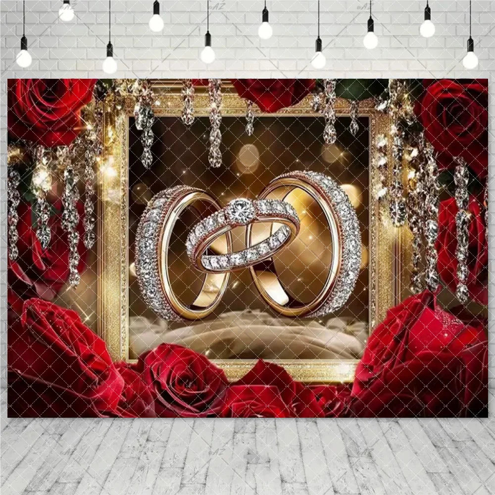 Wedding Party Decoration Photography Background Mr. and Ms. Flower Wall Wedding Ceremony Supplies Backdrop Exhibition Hall Props