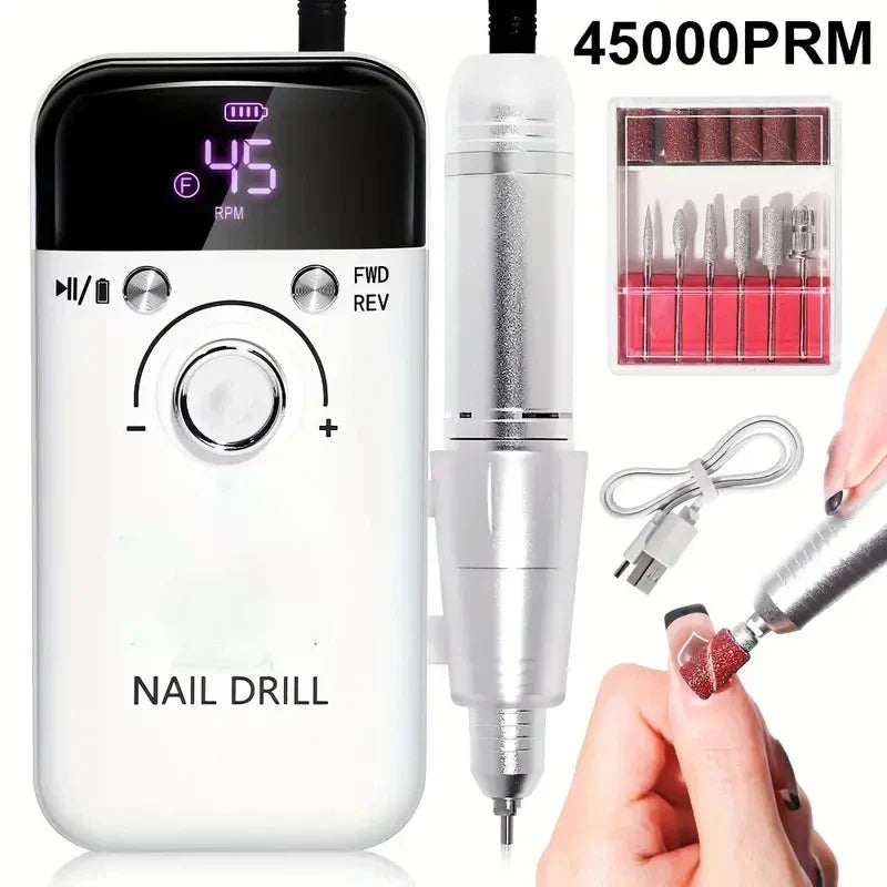 "45000 RPM Electric Nail Drill"