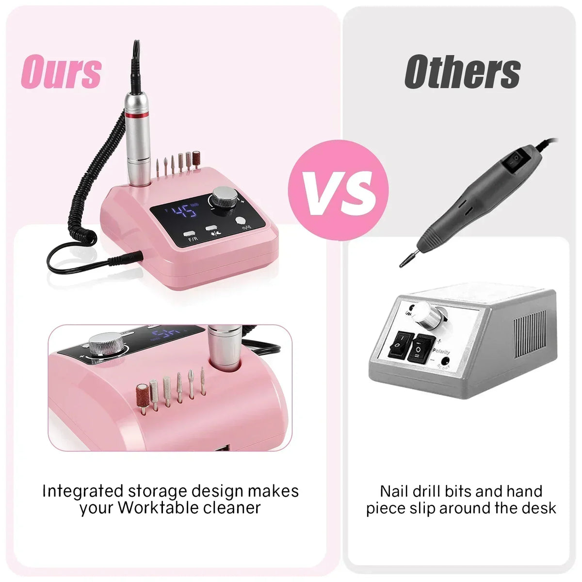 Portable Electric Nail Drill Sander
