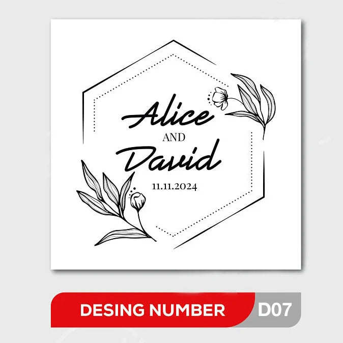 50pcs Wedding Chocolate Packing Papers Engagement Label Stickers for Party Chocolate Favors Wedding Table Decoration
