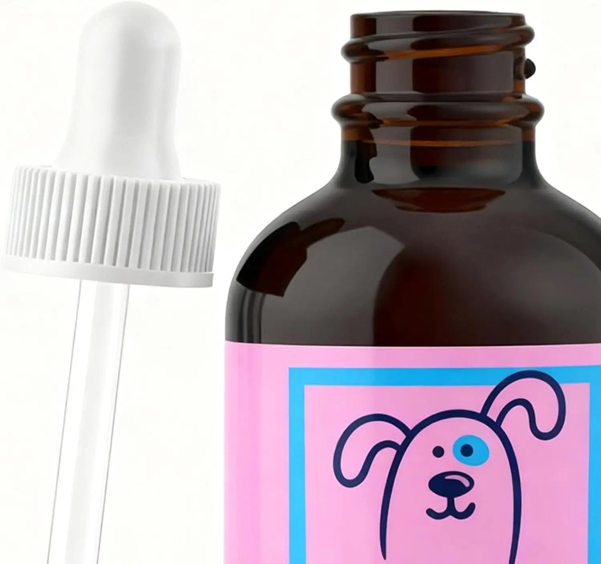 30ml Liquid Collagen for Dogs Skin Coat Supplement Premium Grass-fed Collagen for Dogs Biotin Vitamin C Hyaluronic Acid