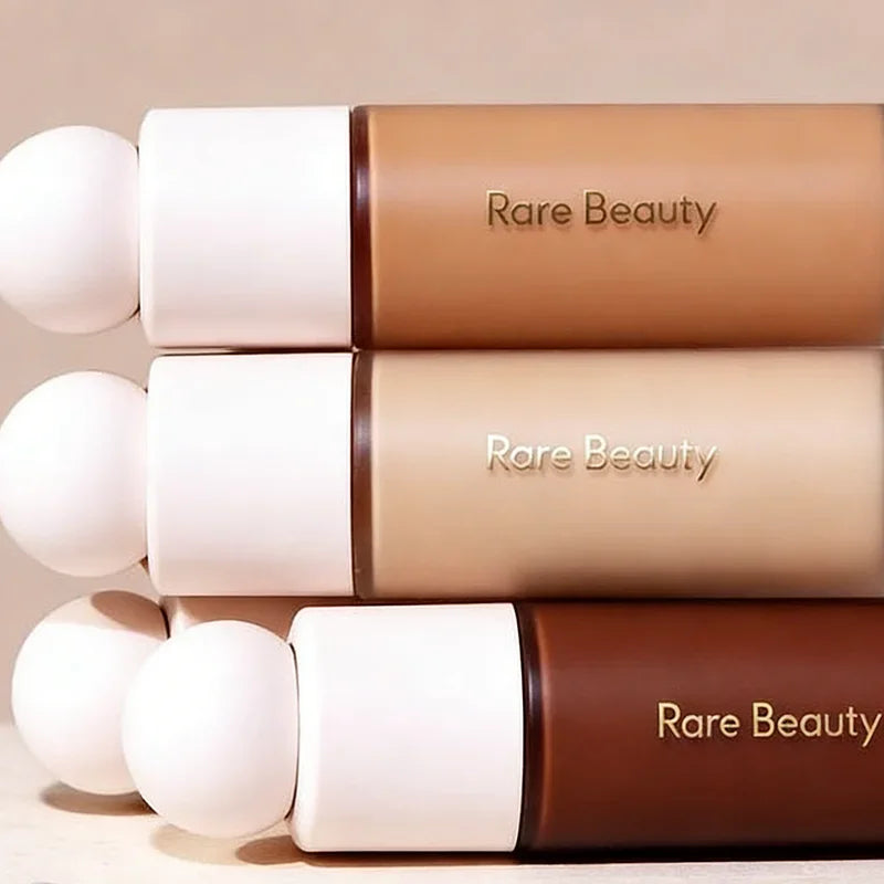 Rare Beauty Matte Touch Weightless Foundation Liquid Blendable Covers Flaws Dark Circles Freckles Acne Coverage Face Base Makeup