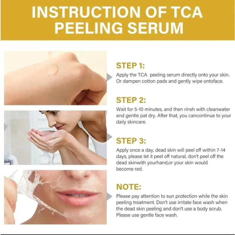 Face Care Exfoliating Serum Radiant Skin Fade Dark Spots Pigmentation for Even Brighter Skin Remove Spots Arm Knee Legs Melanin