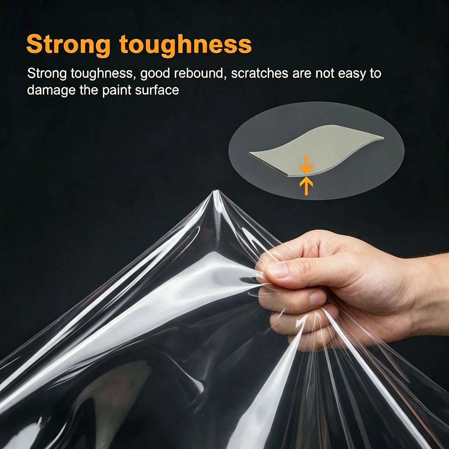 For Tesla Model 3 Y X S 2016-2023 3 Highland 2024 Pre-cut Car Body TPU Transparent Car Protective PPF Scratch Resistant Film