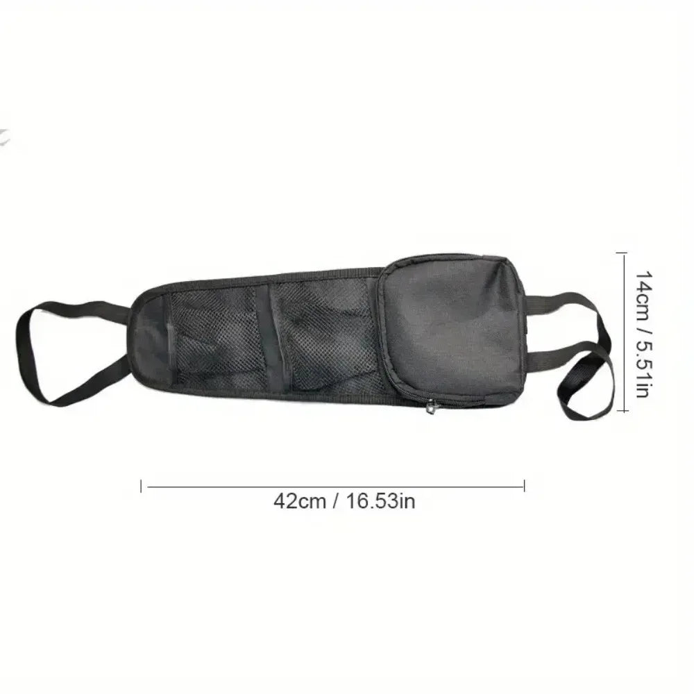 Universal Car Seat Side Hanging Storage Organizer Bag Multifunctional Vehicle Mesh Pocket Hold Car Interior Accessories