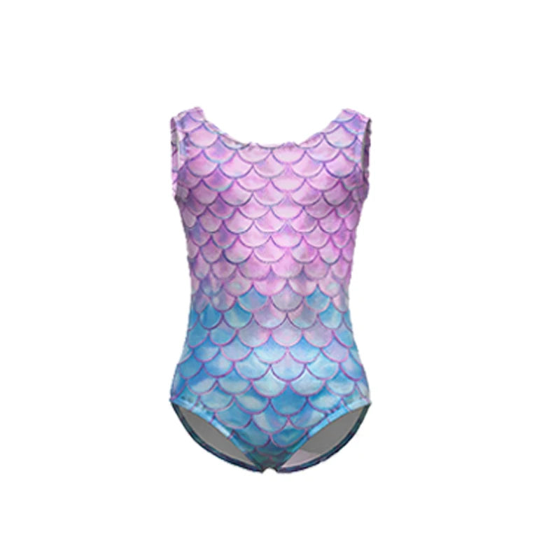 Girls Gymnastics Ballet Leotards Toddler Colorful SleevelessTank Dance Leotard Kids Dancewear Activewear