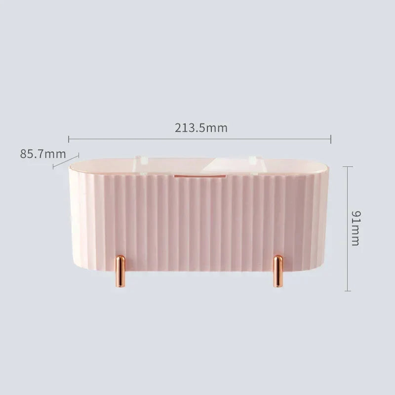 Transparent Cotton Pad Organizer Box