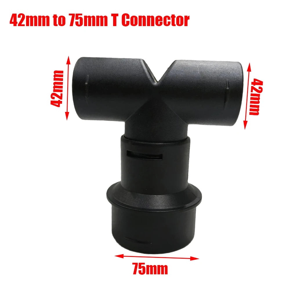42mm 60mm 75mm 90mm 1 Vavles Flap Air Vent Ducting T Piece Pipe Joiner Connector For Webasto Eberspaecher Diesel Parking Heater