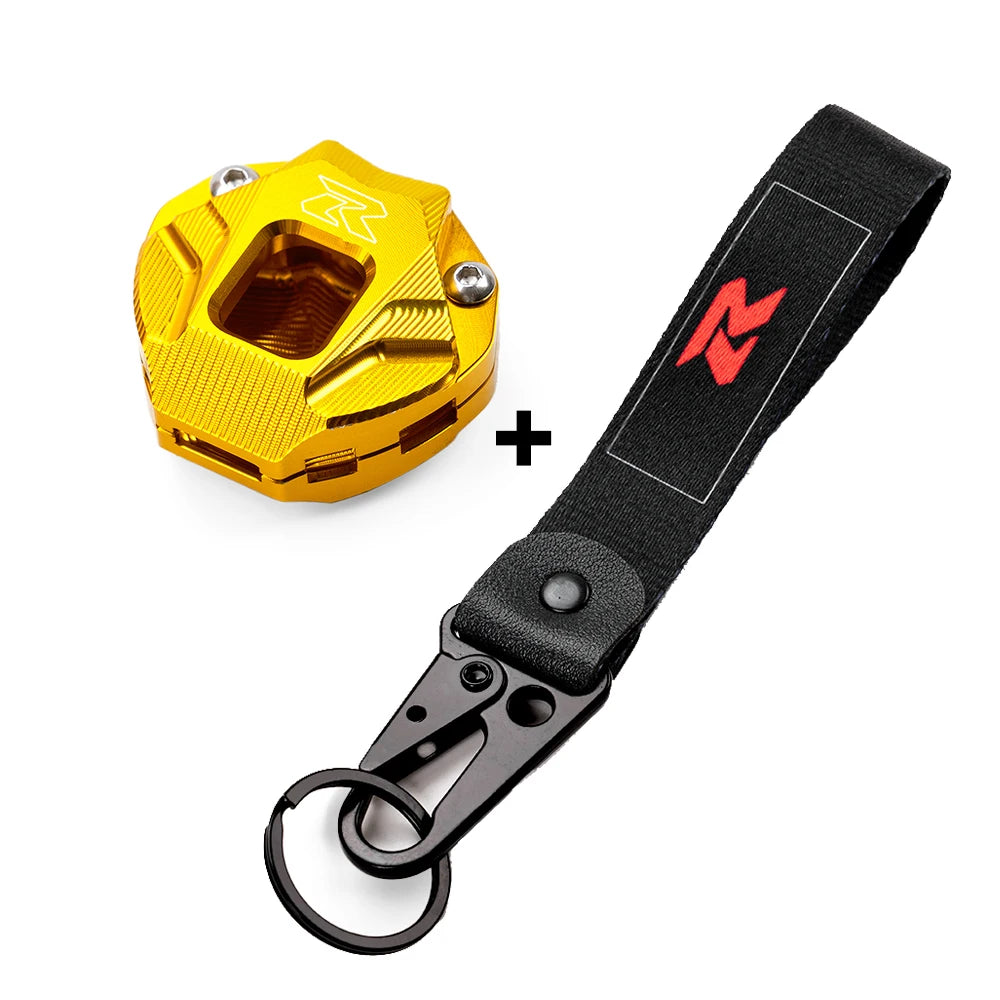 For Suzuki GSXR 600 750 1000 GSXR750 GSXR1000 GSX-R Motorcycle Accessories Aluminum Key Case Shell Cover Protector Keychain