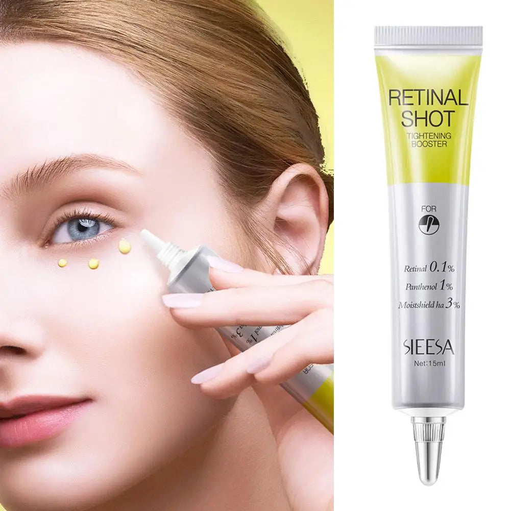 Retinol Hydrating Eye Cream Collagen Efficient Moisturizing Firming Lightening Dark Circle Tightening Eye Serum Korean Skin Care