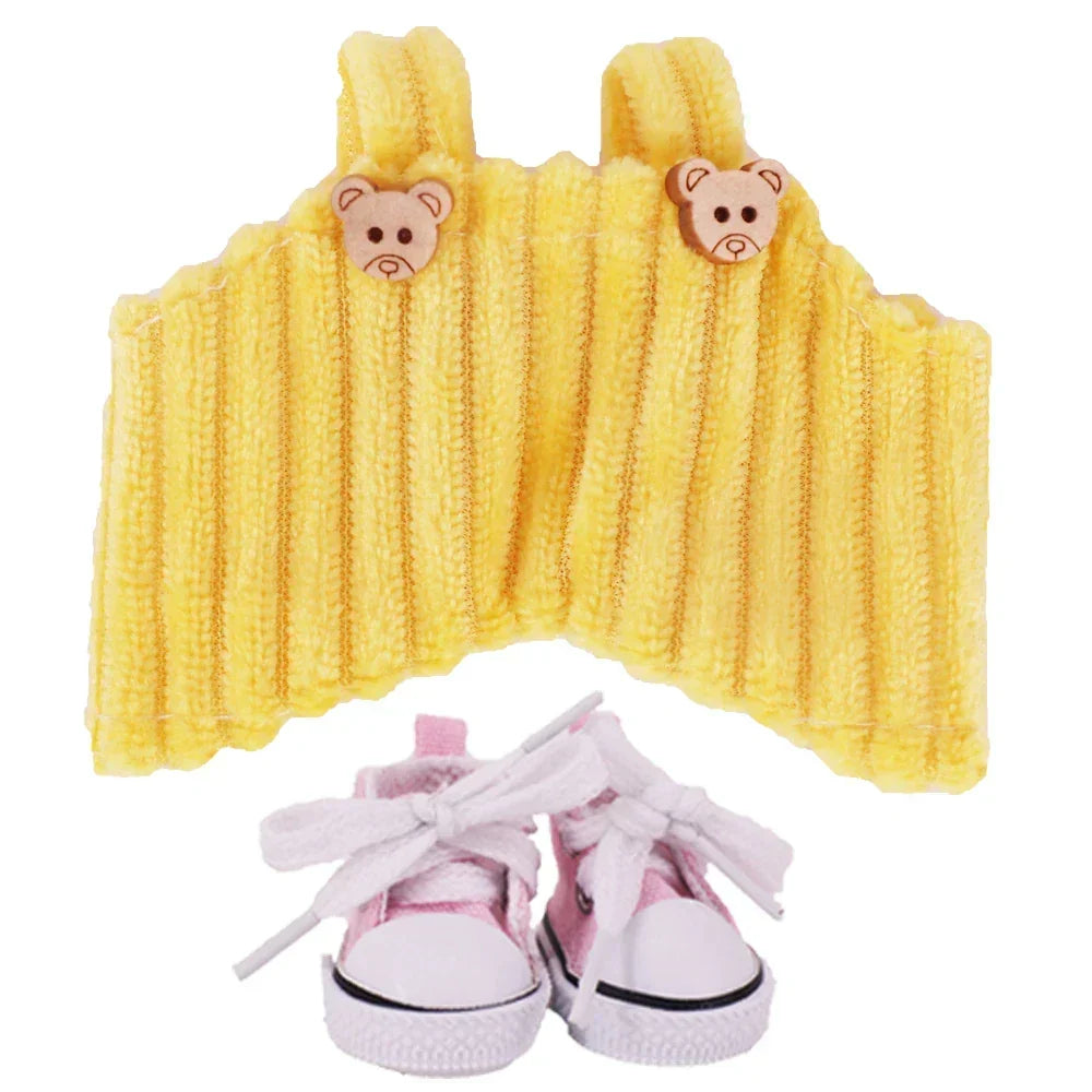 ZWSISU Labubu Doll Pants & Shoes
