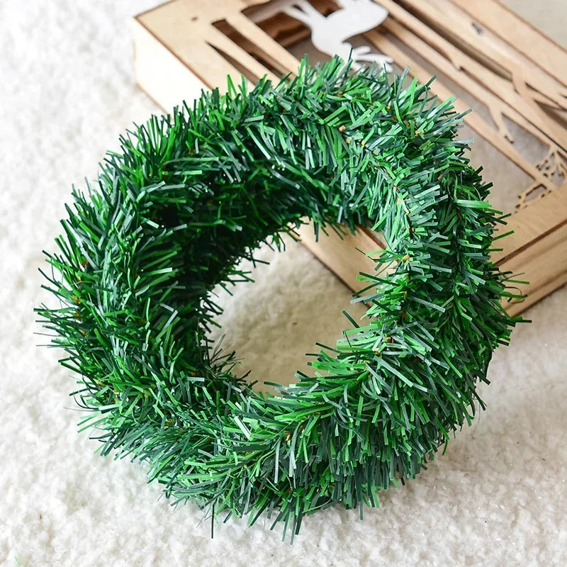5.5M Christmas Decoration Garland Christmas Tree Ornaments Green Cane Party Supplies Home Decor