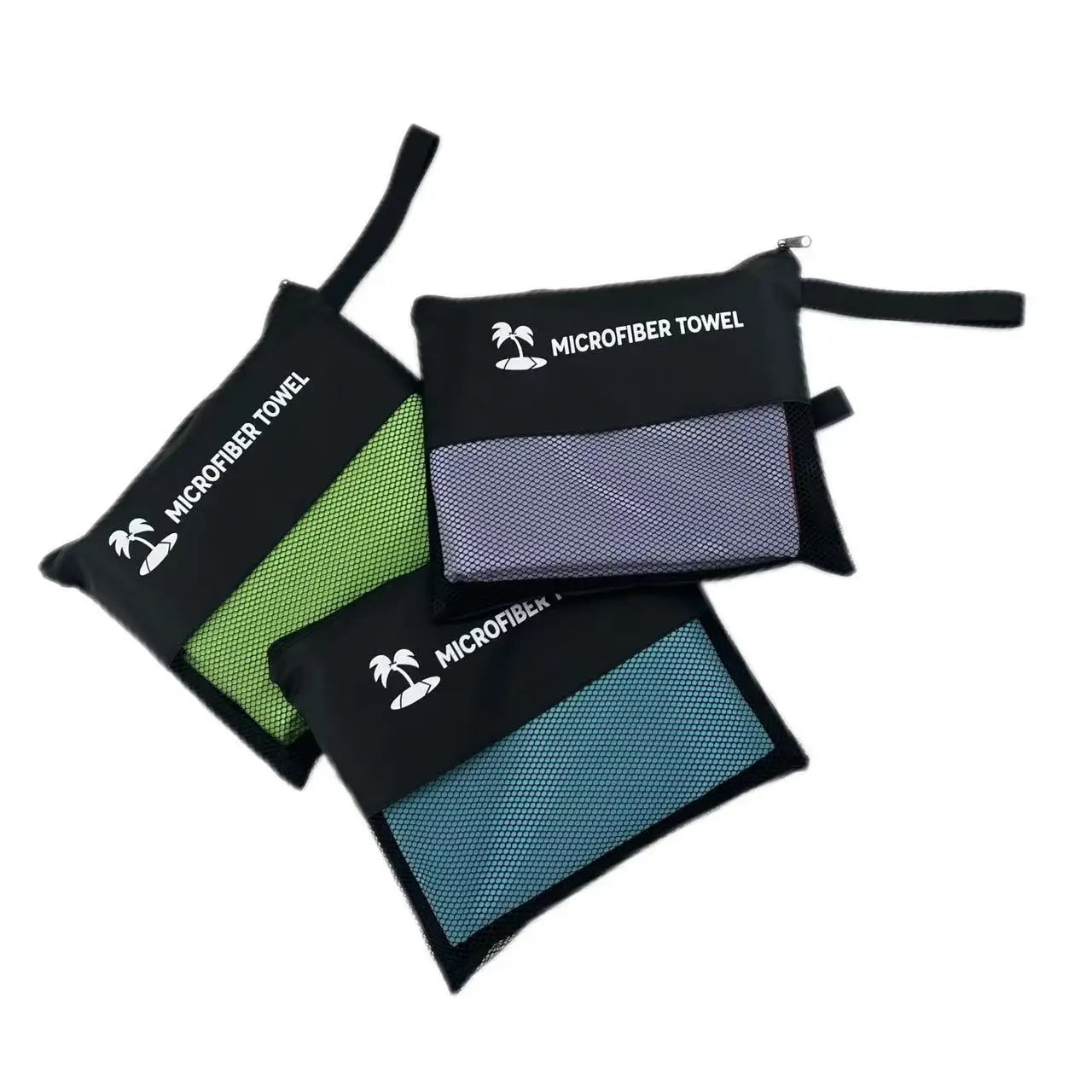 Microfiber Towel Quick Dry Towel Travel Towel Sports Towel Beach Towel Sandproof Soft Light Towel For Swim, Yoga, Gym