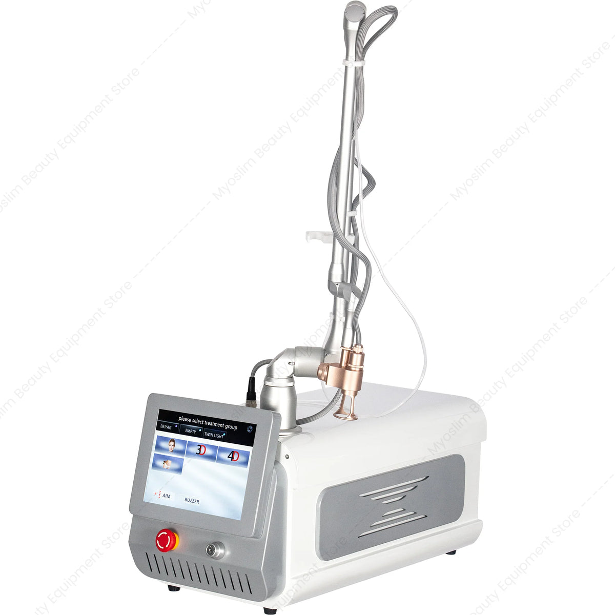 CO2 Fractional Lase Machine Focus on Skin Care Wrinkle Softening Scar Blur Stretch Mark Fading For Salon Personal Beauty Use