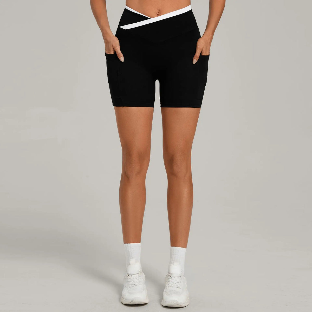 Wholesale Running Gym Shorts for Woman Sportswear Pilates Yoga Clothes Fitness and Training Apparel Activewear Red Purple 12197