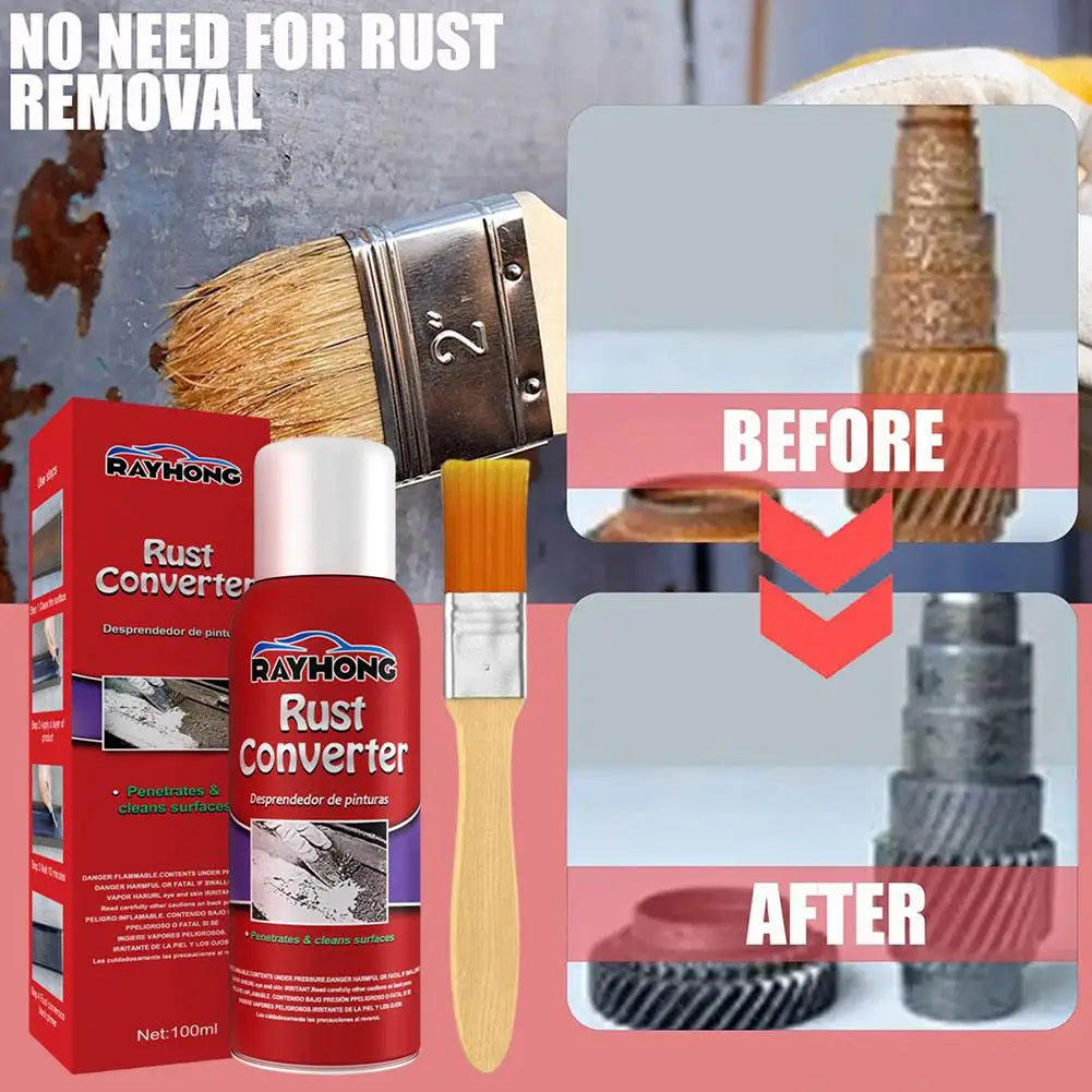 Auto Body Rust Resistant Primer Rust Free Car Paint Multi-Functional Protect Oxidation Protective Agent Rust Conversion Primer
