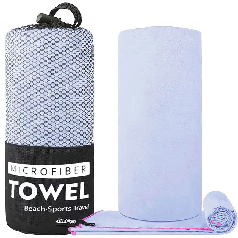 Quick-Drying Sports Towel Thick Sand Free Microfiber Quick Dry Towel , Super Absorbent Soft Swim BeachTowels for Men, Women