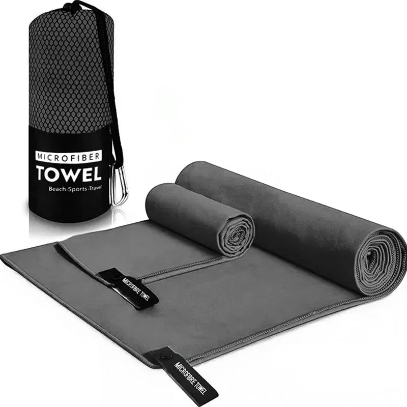 Quick-Drying Sports Towel 40x80/50x110cm Blue Grey Green Orange Swimming Gym Fitness Camping Running Beach Washcloth Towels