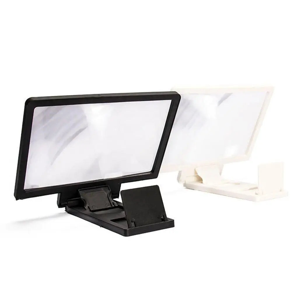Mobile Phone Screen Amplifier 3D Magnifying Glass Stand Easy TV Viewing Orientation Full-Screen Mobile Phone Magnification