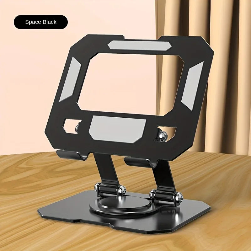 Adjustable Foldable 360° Rotatable Tablet Stand Compatible with 4.7-12 Inch iPad Pro/Air/Mini Laptop - Desktop Holder Stand