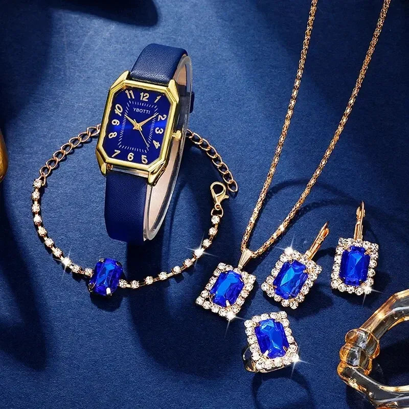 Luxury Fashion Square Women's Watches Brand Ladies Quartz