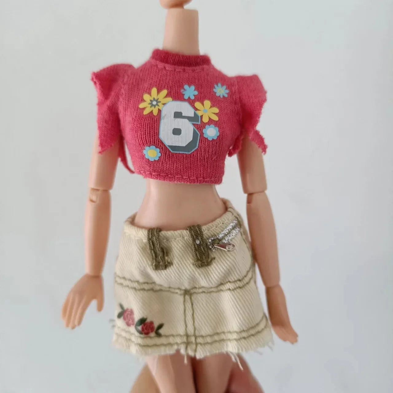 matched suit clothes for doll Official clothes fashion and cool doll clothes rare clothes gift for girl