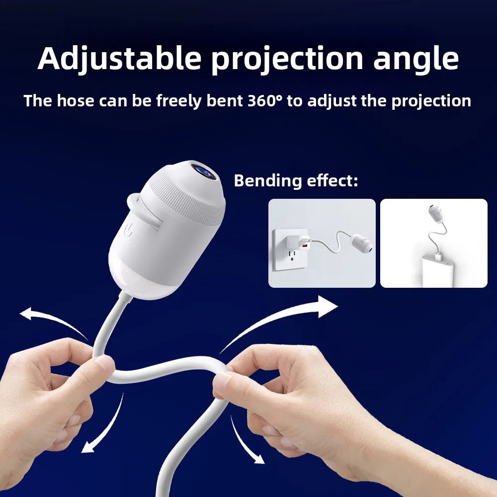 USB Starry Sky Projector Light, Adjustable-Angle Car Ambient Light,Decorative Light for Bedrooms, Living Rooms,and Car Interiors