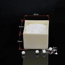Dental Lab Square Round Shapes Sintered Crucible Sintered Disk Slotted  Crucible Dental Material
