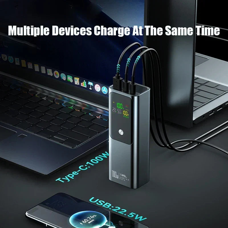 50000mAh PD100W Power Bank