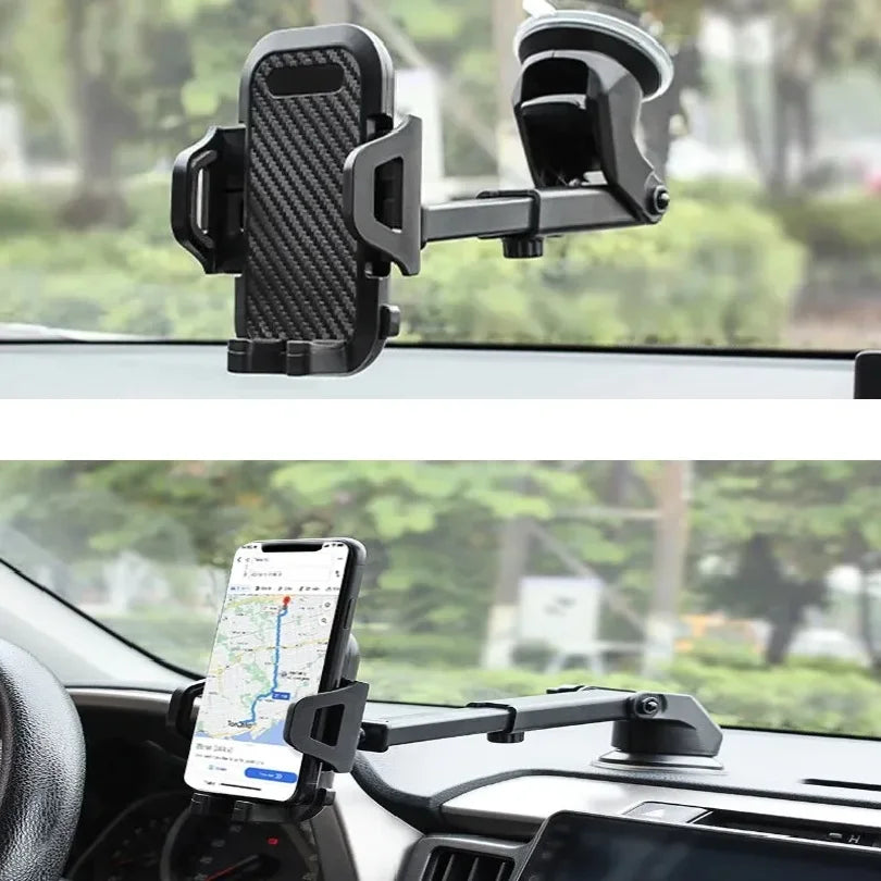 Sucker Car Phone Holder Mount Stand Suction Cup Smartphone Mobile Cell Support in Car Bracket For iPhone Xiaomi Huawei Samsung