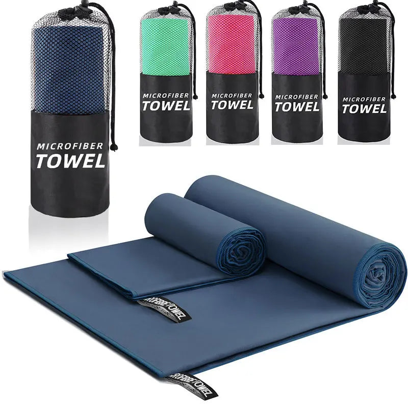 Quick-Drying Microfiber Absorb Sweat Sports Towel 40x80CM Swimming Gym Yoga Fitness Camping Running Beach Washcloth Towels