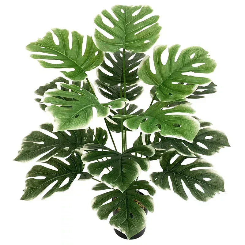 Large Artificial Monstera Tree