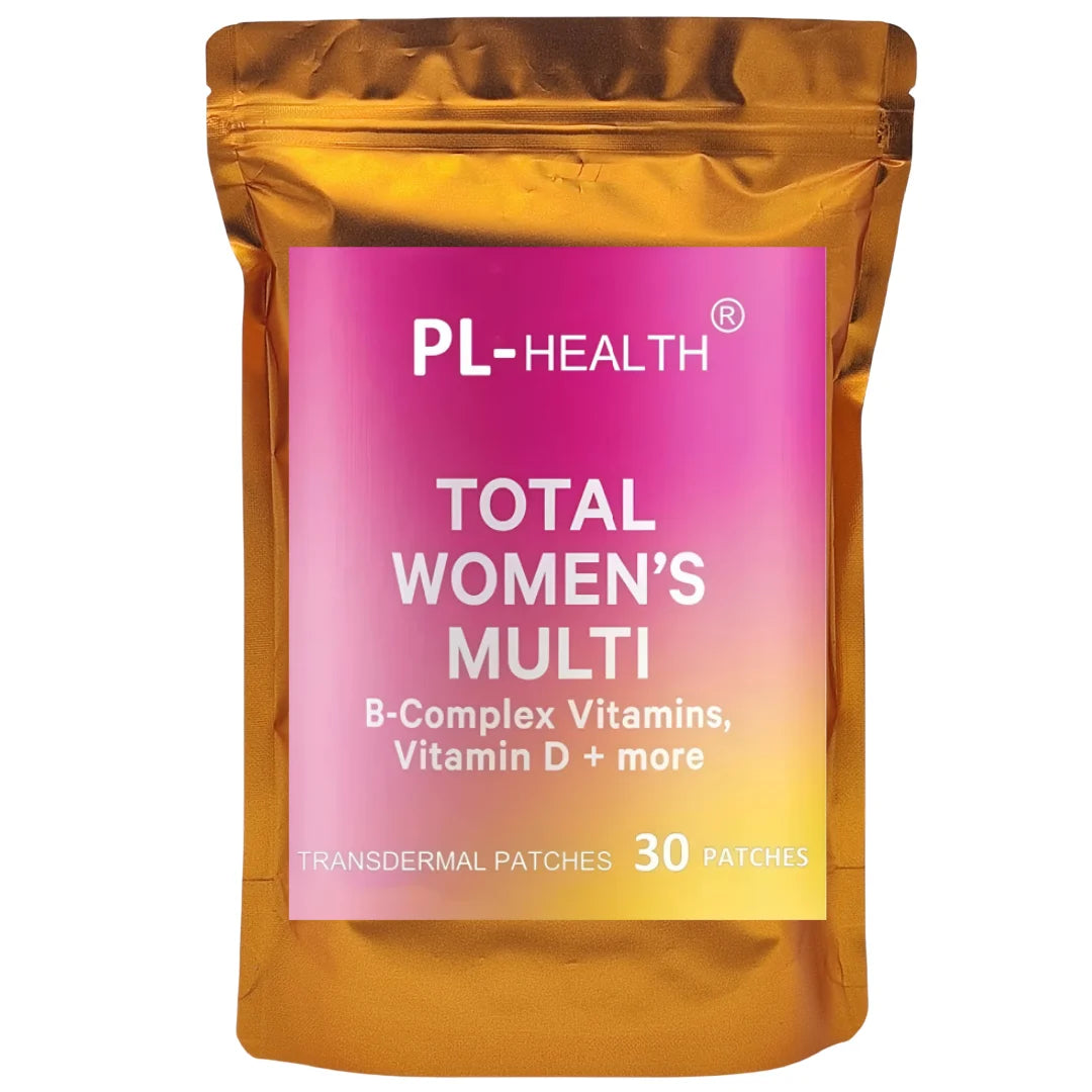 30 Patches Women's Multivitamin Transdermal Patches For Hair, Skin, & Nails, Bone Health, Energy, Immune Support