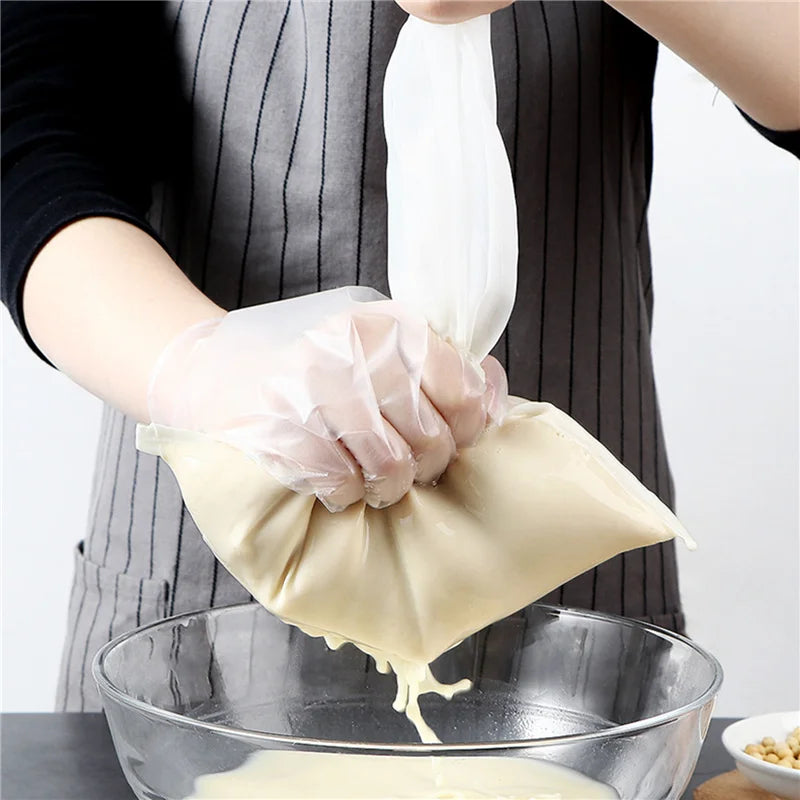 100/200/300 Mesh Nylon Filter Nut Milk Bag Net Yogurt Tea Beer Coffee Oil Food Filter Strainers Mesh Kitchen Strainer Bags