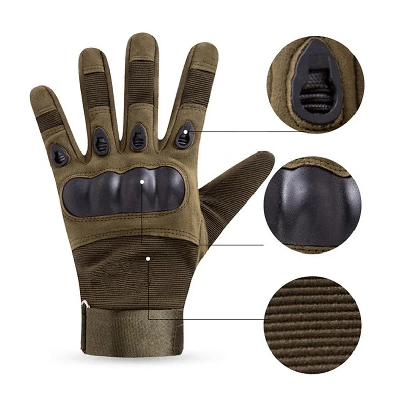 New Outdoor Tactical Gloves Men Protective Shell Mittens Antiskid Workout Fitness Gloves For Men Women
