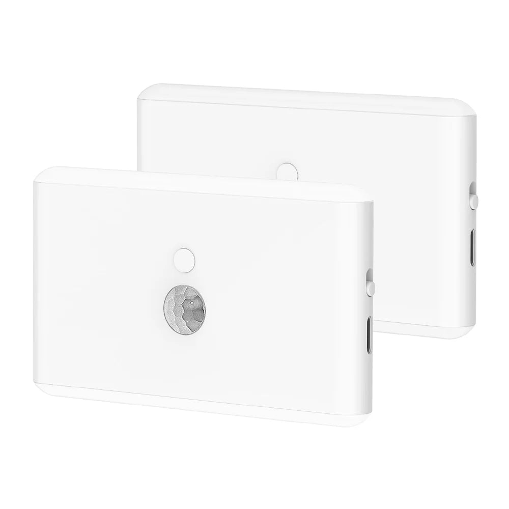 LED Night Light, USB Charging, Smart Motion Sensor, Color-Changing Ambient Lighting, Ideal for Living Room and Hallways