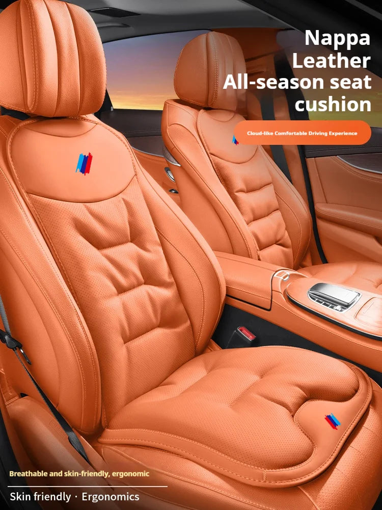 For BMW M Power X3 X4 X5 X7 E36 E39 E46 E60 E65 E90 F10 F15 F20 F25 F30 G20 G30 G05 Car Seat cushion Cover Seat Protector Pad