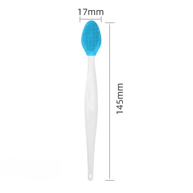 1/5/10Pcs Silicone Nose Cleansing Brush Exfoliating Massage Tools Facial Blackhead Removal Brushes Face Pore Deep Cleaning Wands