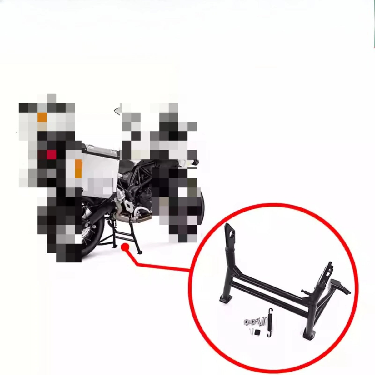 For Benelli TRK502X TRK552X TRK702X TRK702 TRK552 TRK 552 Motorcycle Center Parking Stand Kickstand Middle Kick Support Bracket