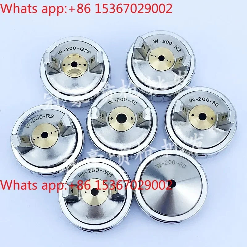 WA-200 Automatic spray gun accessories W-200-G2P/K2/R2/W1/W2/30/40 atomizing cap w200 needle nozzle
