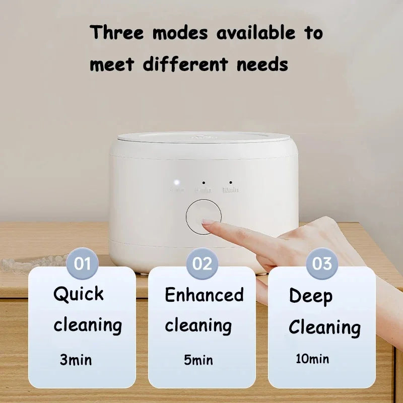 Ultrasonic Electric Braces Box Cleaning Box Multi-function Retainer Denture Cleaning Machine Jewelry Orthodontic Cleaner