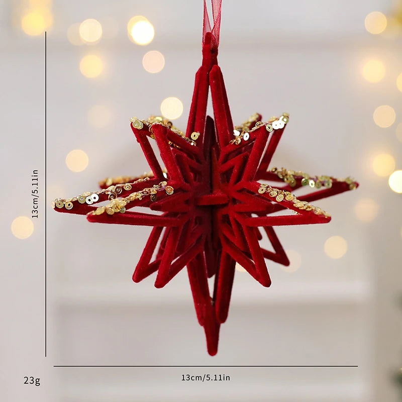 Xmas Tree Accessories Christmas Decorations 2026 Christmas Party Ornament Hanging Pendants Room Decor Wall Decor Navidad