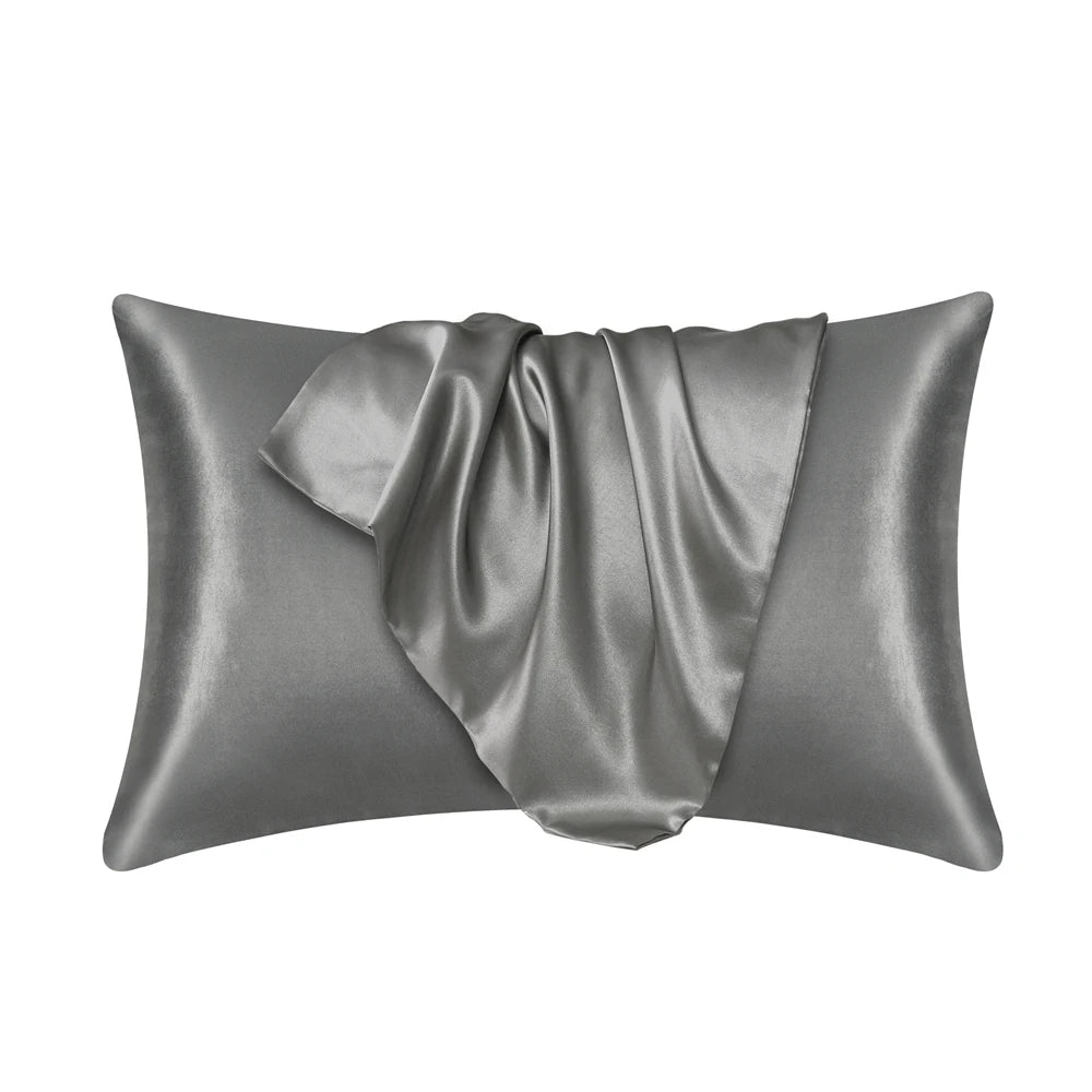 2Piece Natural Mulberry Silk Pillow Case Real Silk Protect Hair Skin Pillowcase Any Size Customized Bedding Pillow Cases Cover
