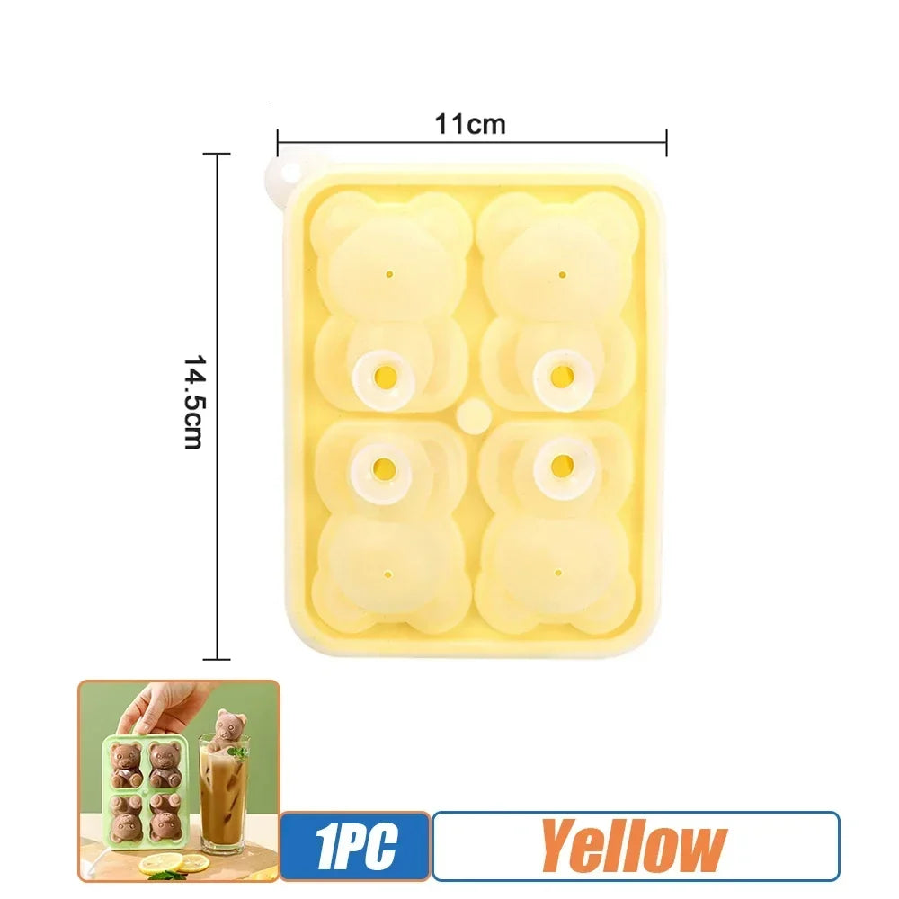 Teddy Bear Silicone Ice Tray