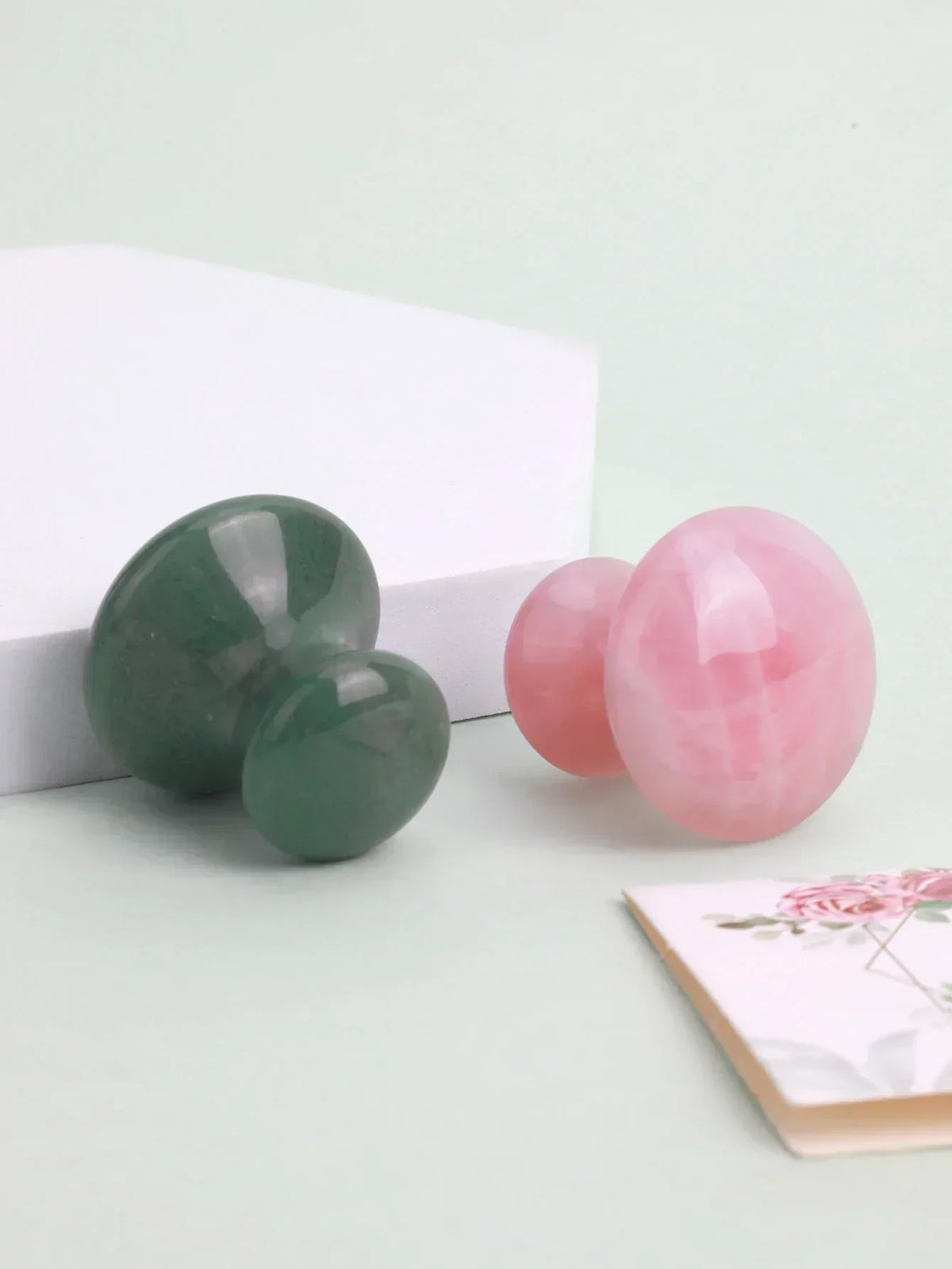 Jade Mushroom Gua Sha Massager