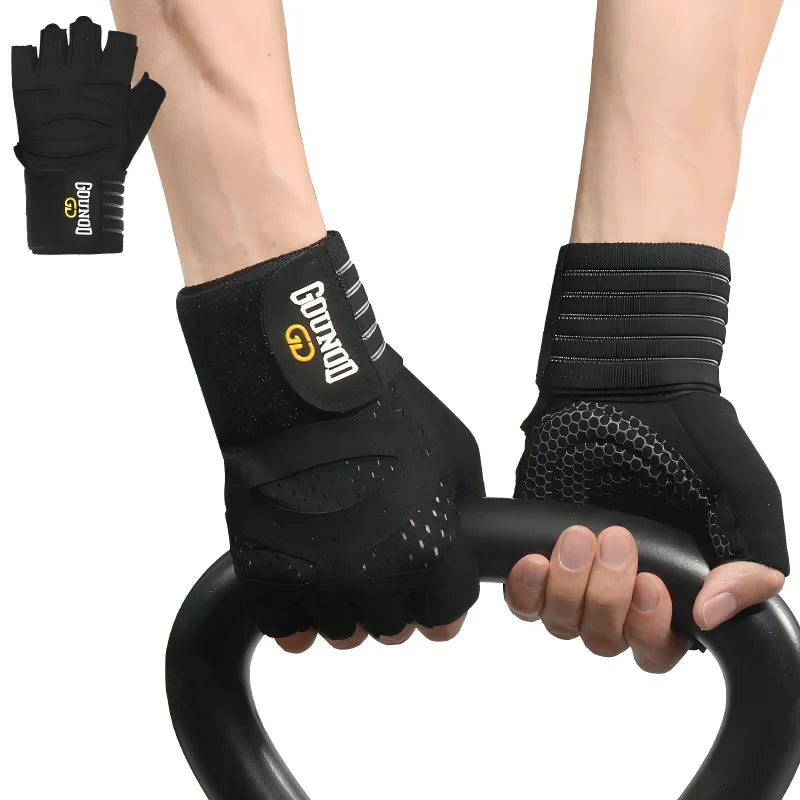 1 Pair of Boxing Gloves Fitness Gloves - Sturdy Non-slip Design, Suitable for Fitness, Sports and Bodybuilding, Sports Gloves