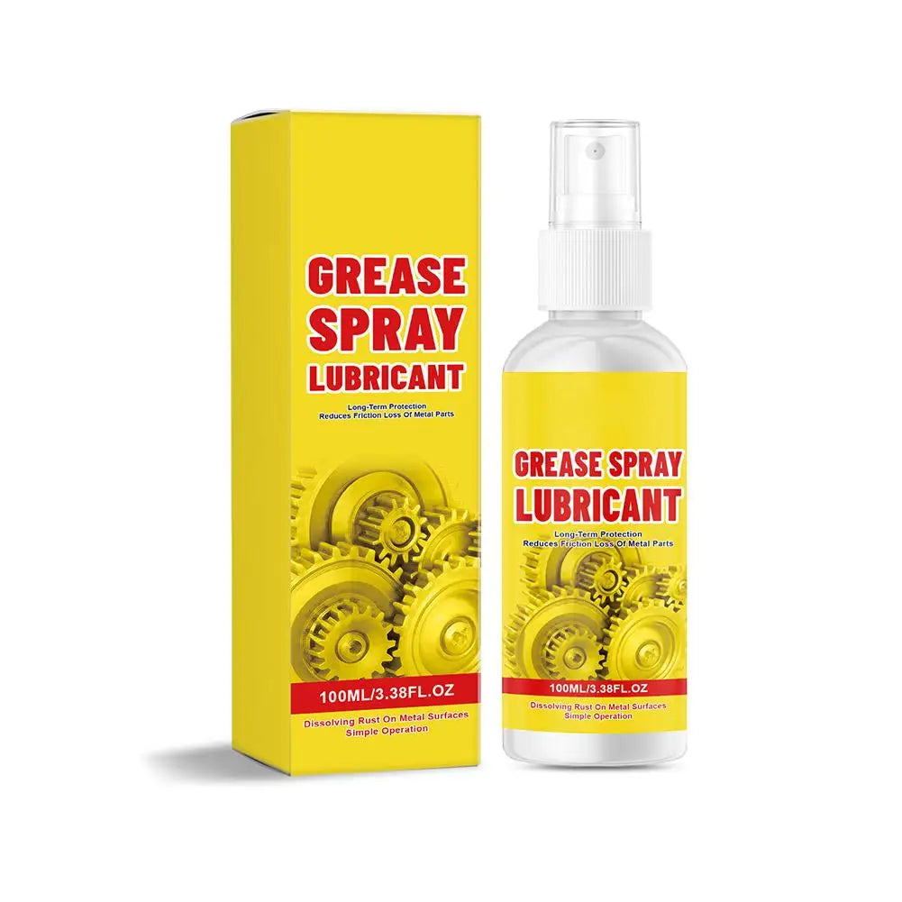 Multi-Use Grease Lubricant Spray Anti-Rust Friction Reducer For Tools Rust Remover Lubricant Spray For Quick Rust Dissolution