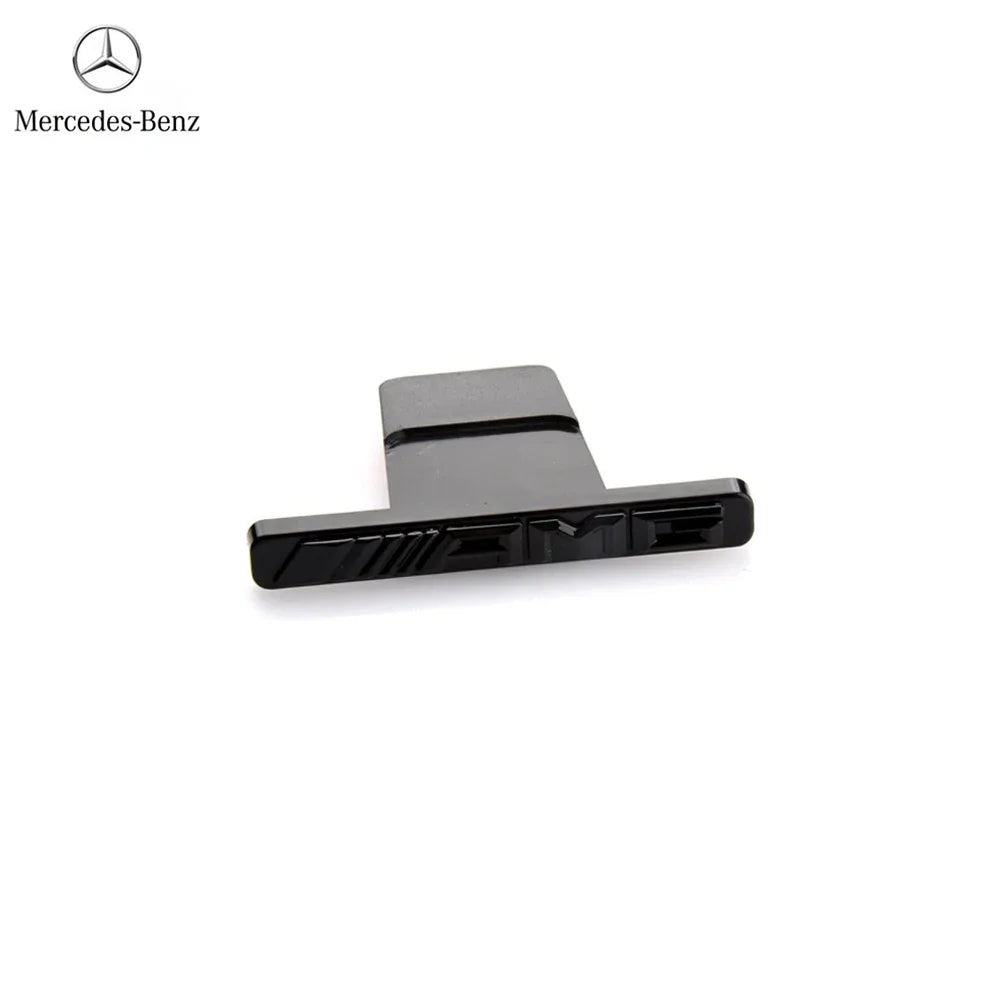 1pc  3D AMG Logo Emblem Car Front Grille Badge Mercedes Benz Amg w211 W124 W169 W176 W177 W202 W203 W204 W205 W210 accessories