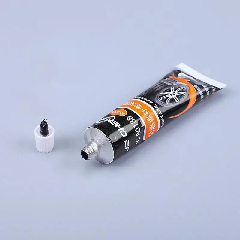 30/50ml Waterproof High Temperature Resistant Tyre Repair Liquid  Black Strong Rubber Glues Adhesive Glue Car Repairs Tools