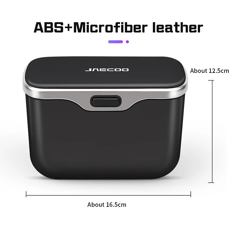 Waterproof Car Garbage Bin Trash can For Chery Jaecoo J7 J8 2023 2025 Auto DoorSide /Seat Back Hanging Storage Box Accessories